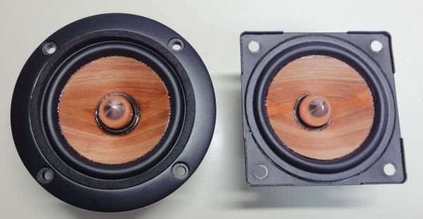 PARC Audio【DCU-F121W 】10cmウッドコーンスピーカー 1個 程よかっ PARC Audio【DCU-F121W 】10cmウッドコーンスピーカー 1個 程よかっ