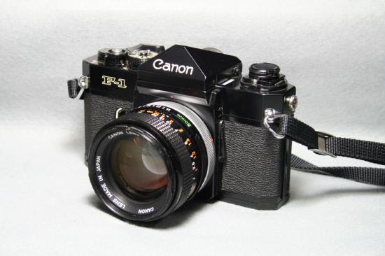 フィルムカメラの黄金時代--キャノン Ｆ－１ - 趣味と写真機