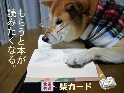 もらうと本が読みたくなる のほほん日和 柴犬周との暮らし