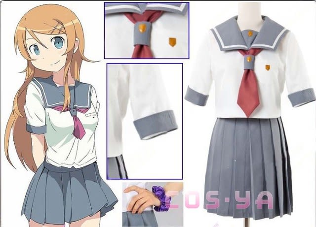 俺の妹 高坂桐乃の制服 激安コスプレ衣装の通販 販売 アニメコスプレ衣装の製作