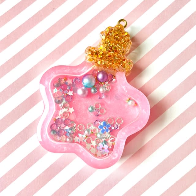 シャカシャカキーホルダー! - mamalaのハンドメイド日記 シャカシャカキーホルダー! - mamalaのハンドメイド日記