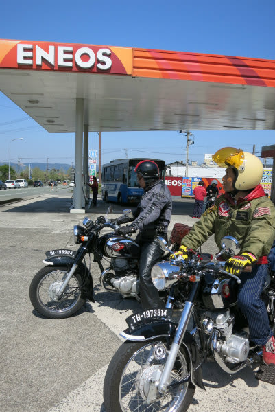 弾丸フェリーで九州ツーリング その3 月曜どうでしょう Ct110 Yd125 R80rt