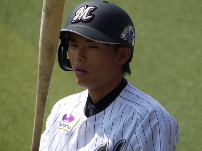 和田康士朗 千葉ロッテマリーンズ ユニフォーム ビジター - 野球
