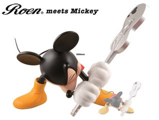 #M-102 Disney×Roen×MEDICOM TOY 『クラッシュ ミッキー フィギュア』 - お前のものは俺のもの、俺のものは俺のもの