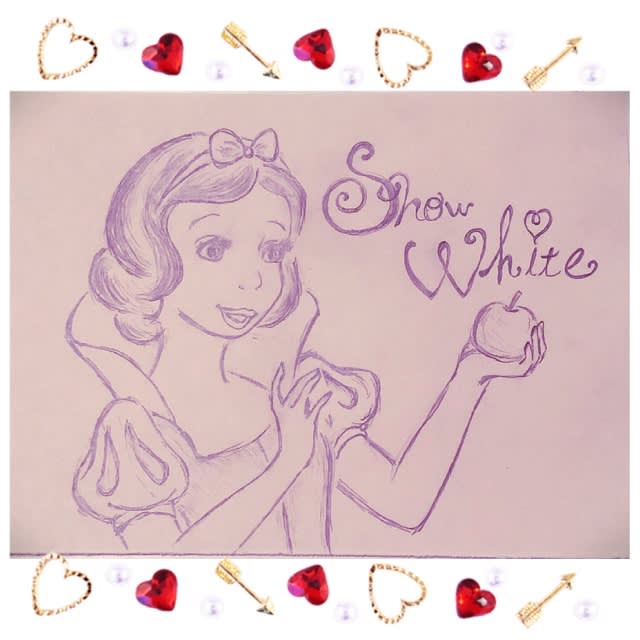 白雪姫のイラスト Gooブログはじめました