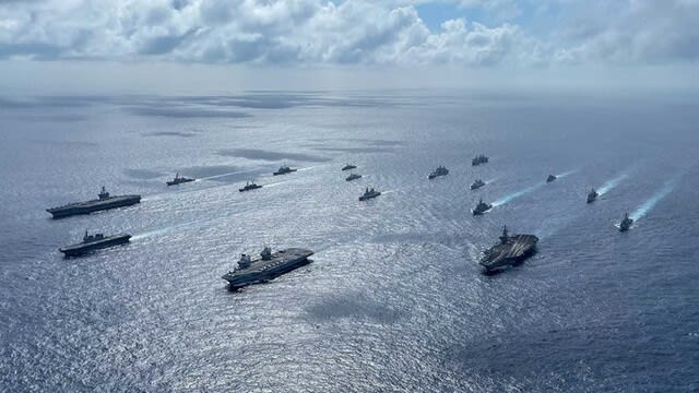 インド太平洋方面,IPD21,海上自衛隊,護衛艦しらぬい,南シナ海,英空母打撃群,CSG21,空母クイーンエリザベス,米海軍,艦船,