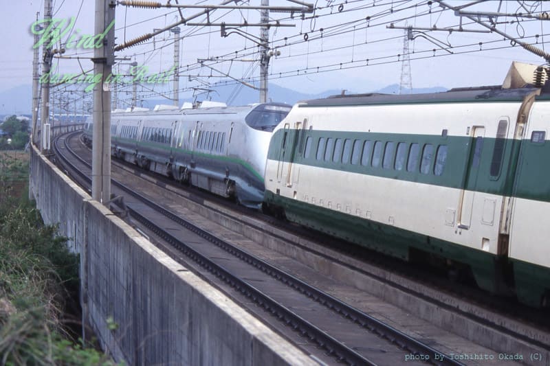 200系 やまびこ つばさ連結 レールに 舞う 風 Wind Dancing In Rail 200系 やまびこ つばさ連結 レールに 舞う 風 Wind Dancing In Rail
