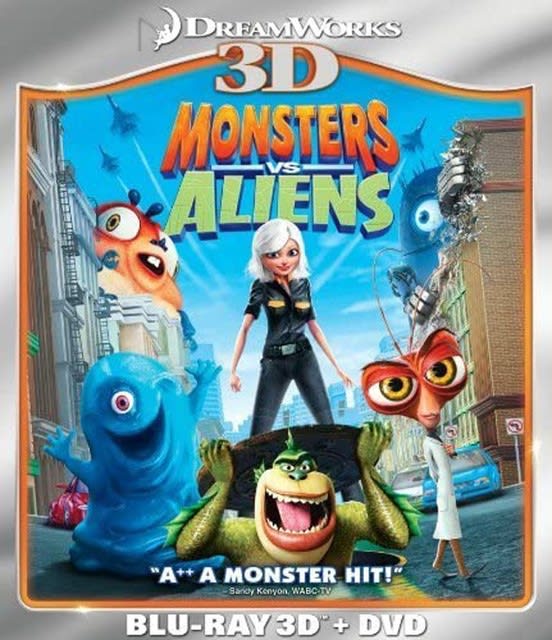 モンスターvsエイリアン Monsters Vs Aliens 09 アメリカ 海外盤3d Blu Ray日本語化計画 映画情報とか