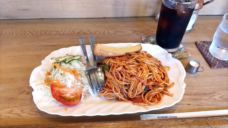 いわきコーヒーショップ:ナポリタンセット