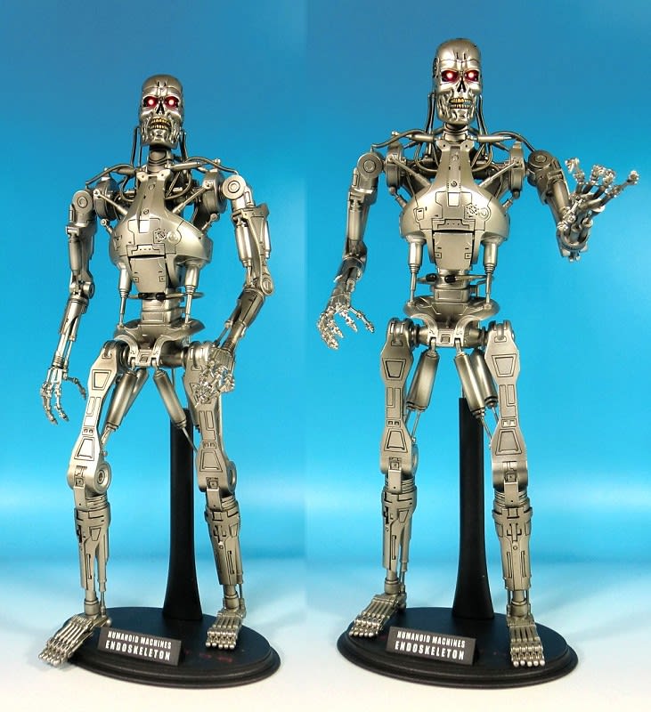 評価 1 6ターミネーターT-800エンドスケルトンフィギュア ホットトイズ ...