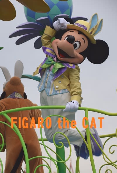 ヒピホピのミッキーからジャンピング指差しっ Figaro The Cat