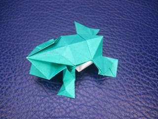 カエルの折り紙 創作折り紙の折り方