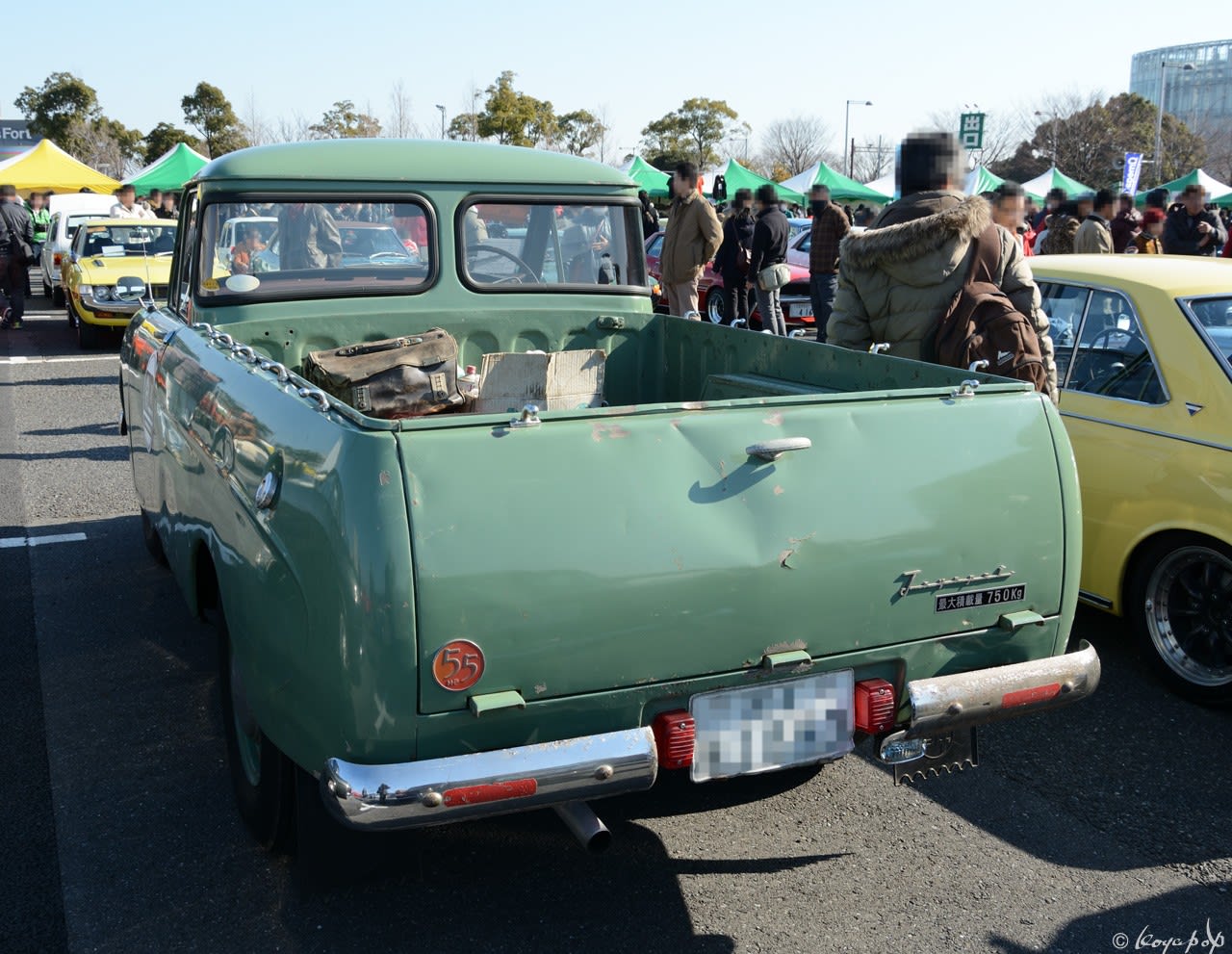 Toyopet Masterline Pickup 1955- サイドのキャラクターラインが Toyopet Masterline Pickup 1955- サイドのキャラクターラインが