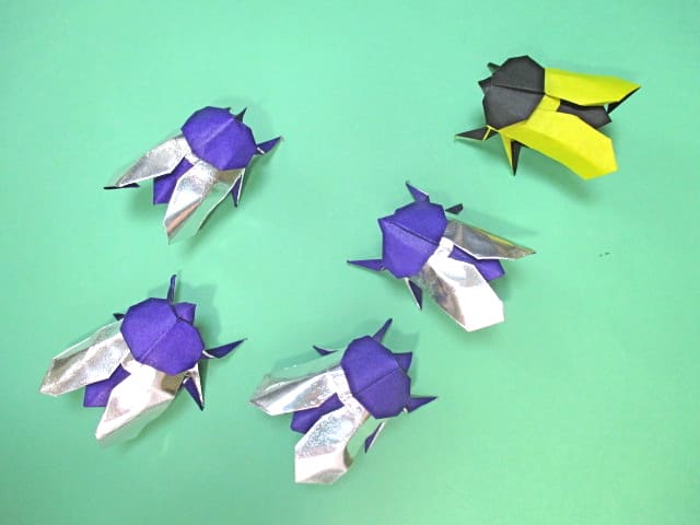 折り紙 ハエ 折り方動画 創作折り紙の折り方