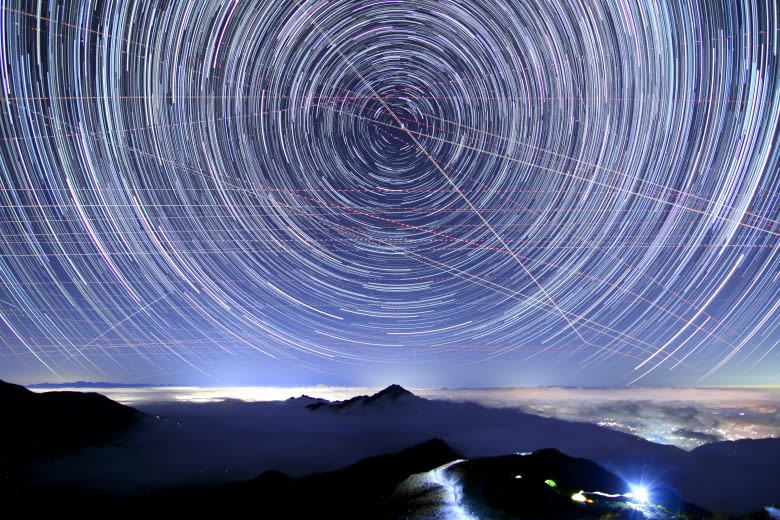 満天の星が輝く北岳の空 北岳2日目 平成30年10月8日 山梨百名山から見る風景