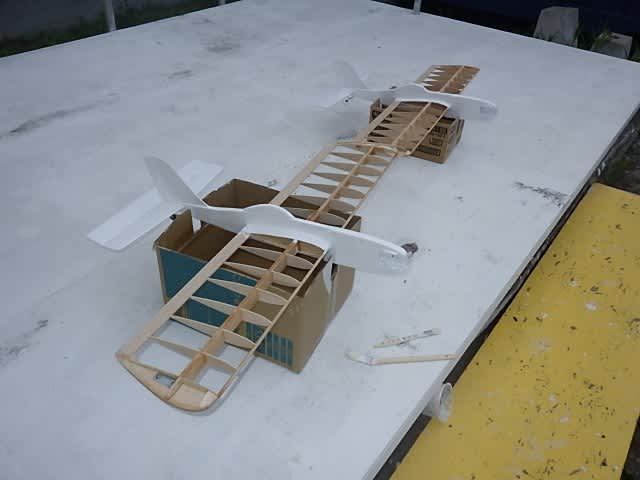 昭和レトロな模型飛行機！ Uコンを作ろう！ 今日は ダイナミック