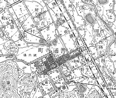 善通寺町 昭和9年