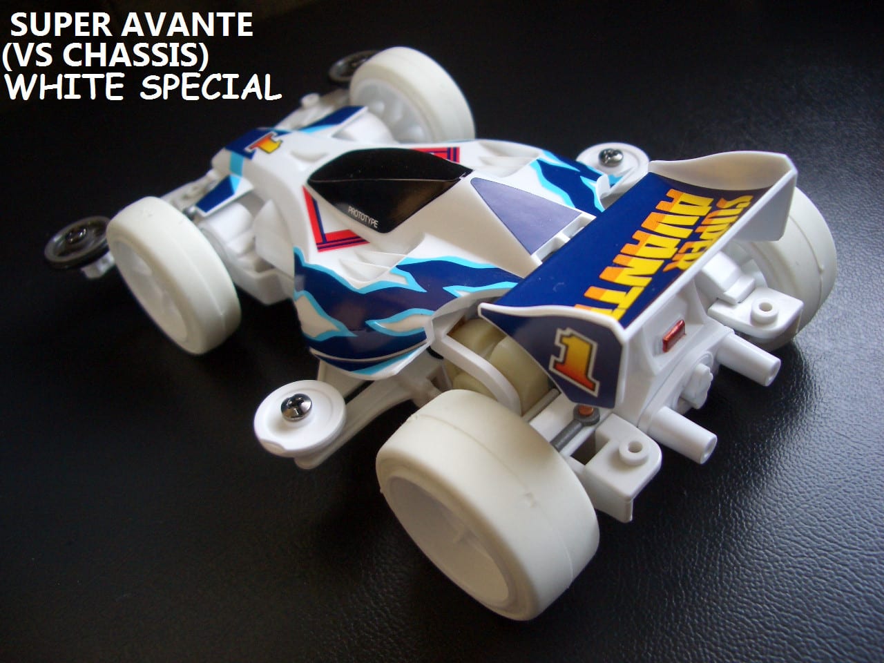 TAMIYA SUPER AVANTE (VSchassis)WHITE SPECIAL - どれいんりあー(ミニ