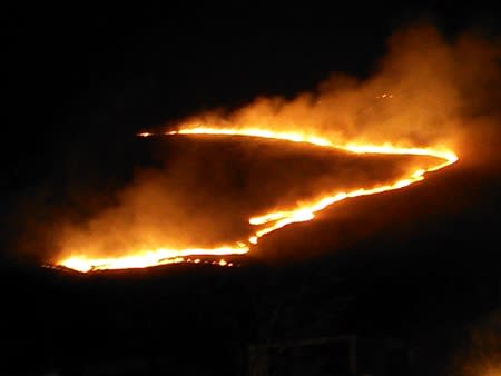 オー 山火事か と 留学生が ミスる 火まつり 扇山 弁護士任官どどいつ集