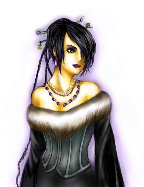 過去絵 Ff10ルールー あきブログ お絵描き好き