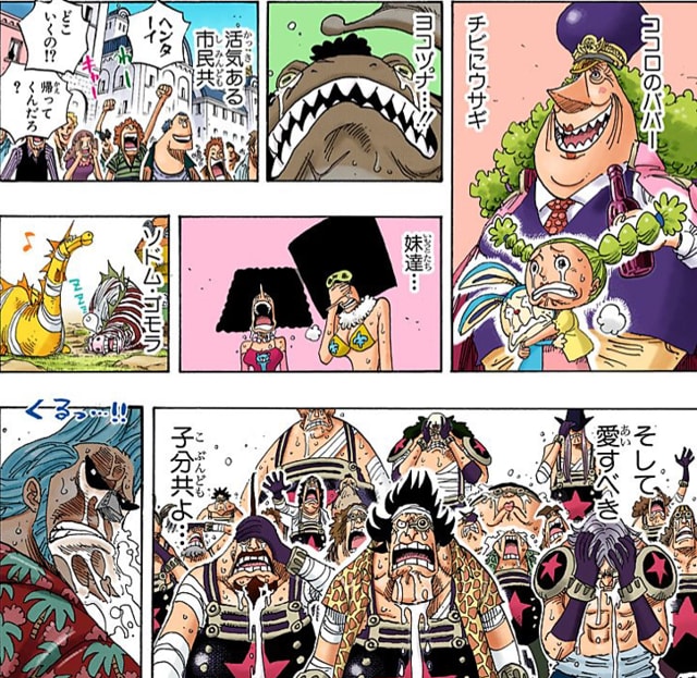 45巻 437話 裸百貫 ７人目の仲間 3 ワンピースまんがぱうち レビュー ネタバレ