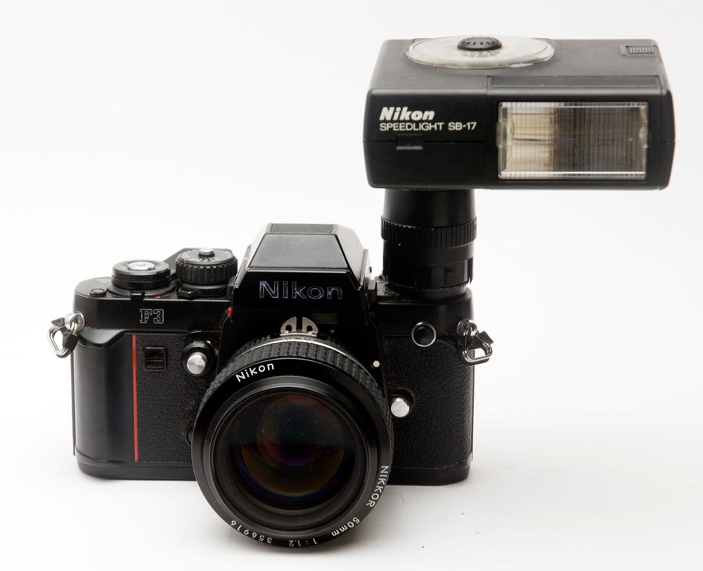 【ジャンク】Nikon 　ニコン　F3  レンズ　スピードライト