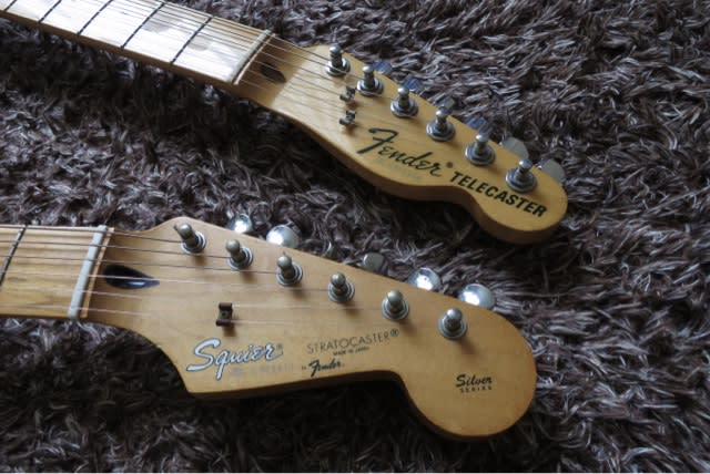 エレキギターSquier by fender stratocaster 2000年代