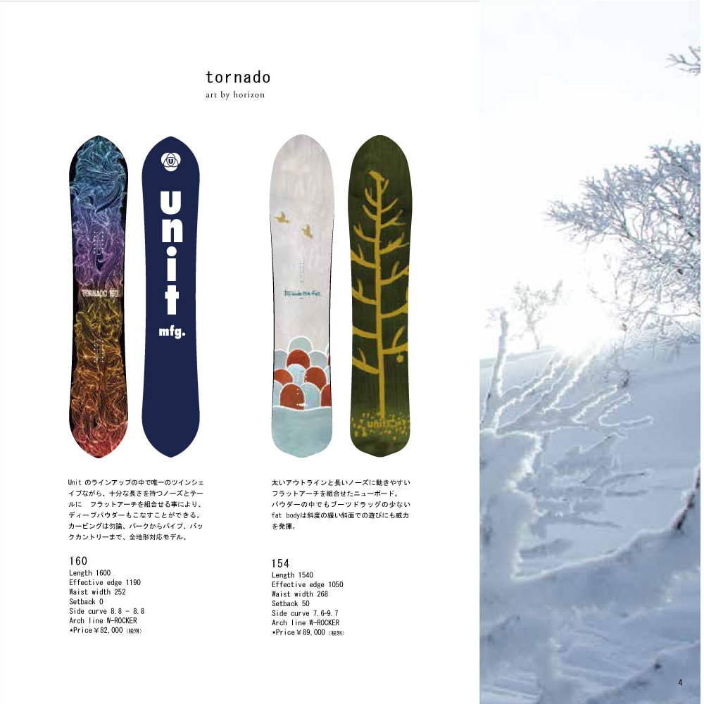 Unit mfg. TORNADO 154 fat