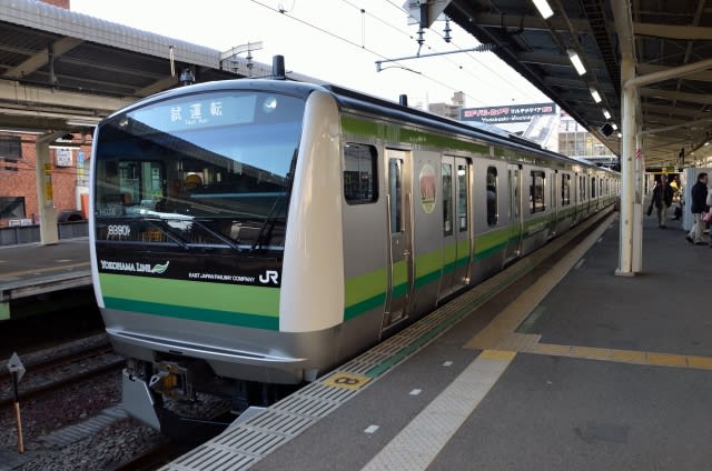 速報 ｊｒ横浜線に新型車両がやってきた 町田駅 １月２０日 ボンさんの飛行機写真