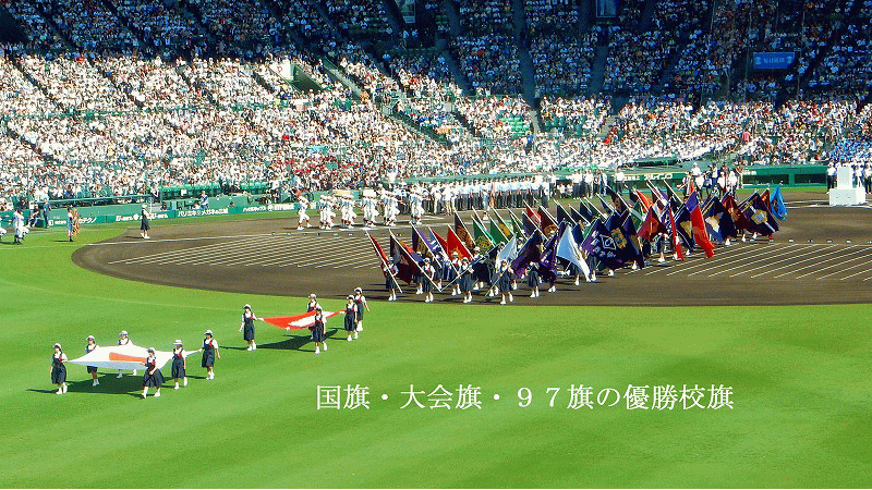 第９８回全国高校野球選手権大会開会式へ 健康自由メモ 高齢者の健康メモ
