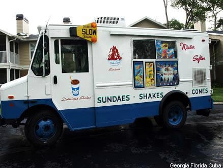 アイスクリームトラック Si Yo Hablo Japones
