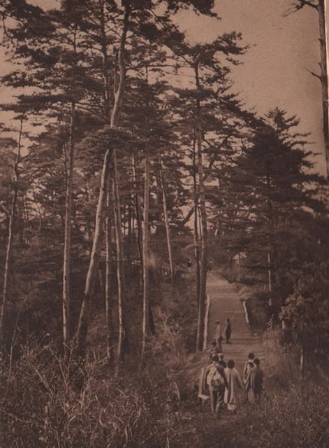 弘法の松　ハイキング（1936ー1943）