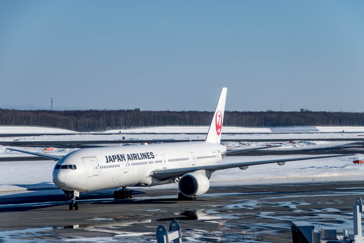 冬の札幌の旅 帰りの便も７７２だと思っていたら １月７日 ｊｌ５１４便 新千歳 羽田 ボンさんの飛行機写真