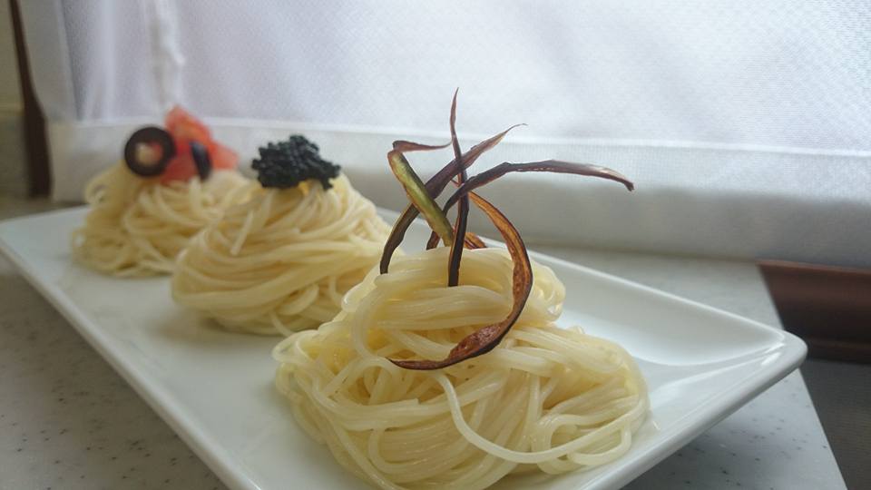 天使の髪の毛と開通式と ぐうじののほほん