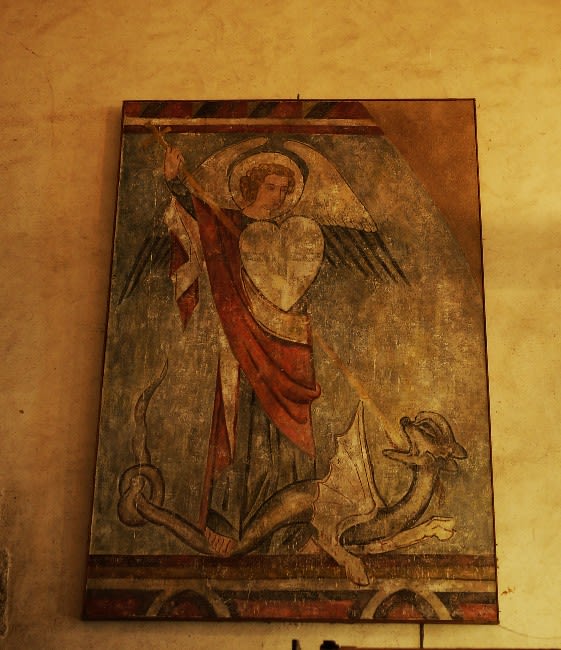 モン サン ミシェル23 聖ミカエル像 Rolling ５５