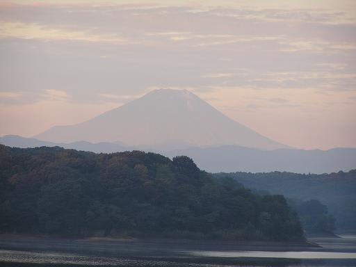 狭山湖　富士山