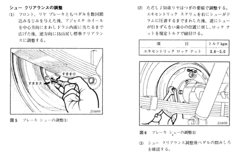 三菱ジープ用のブレーキ フロントホイールシリンダーの左ネジ部品