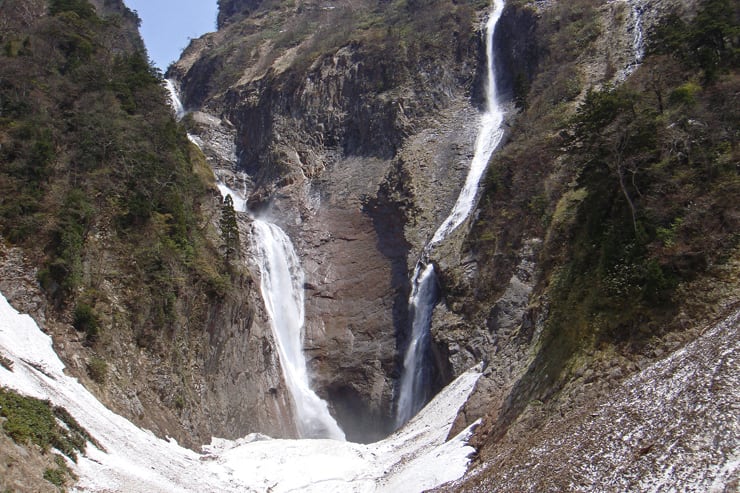 称名滝 ハンノキ滝 富山県中新川郡立山町 滝と渓谷