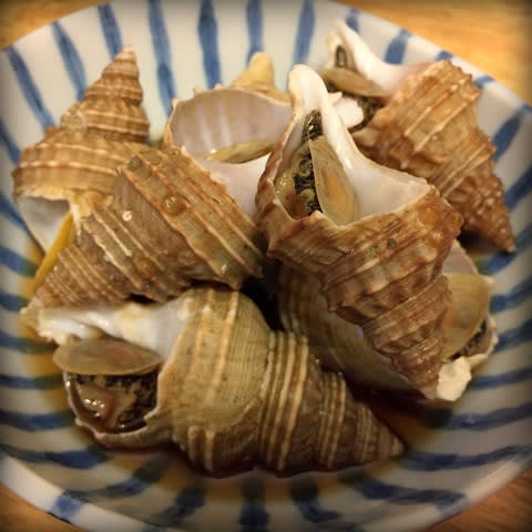 灯台ツブの煮付け さらたび お皿の中の小さな旅 灯台ツブの煮付け さらたび お皿の中の小さな旅