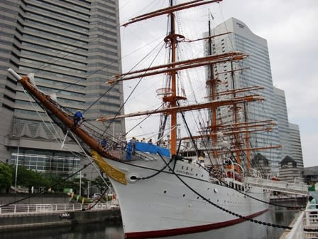 日本丸メモリアルパーク 帆船日本丸 流浪オヤジの探検日記