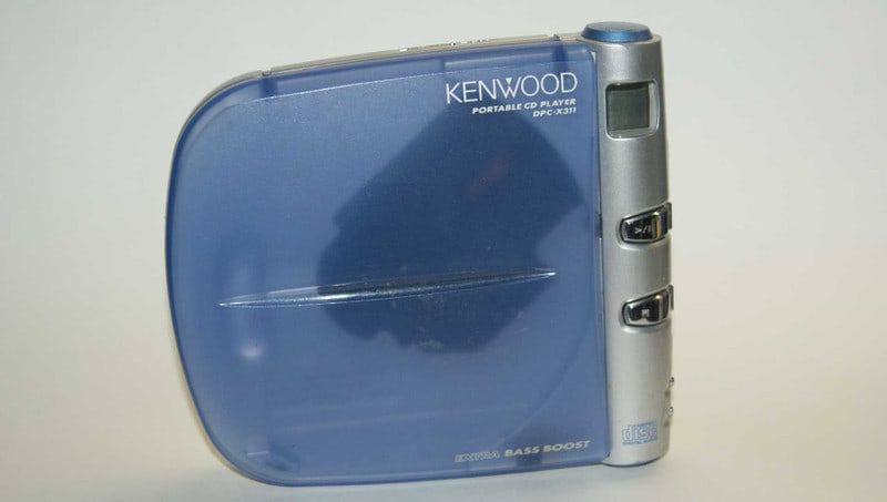 全商品オープニング価格特別価格】 KENWOOD ケンウッド ポータブルCDプレイヤー ブルー dpc-x311