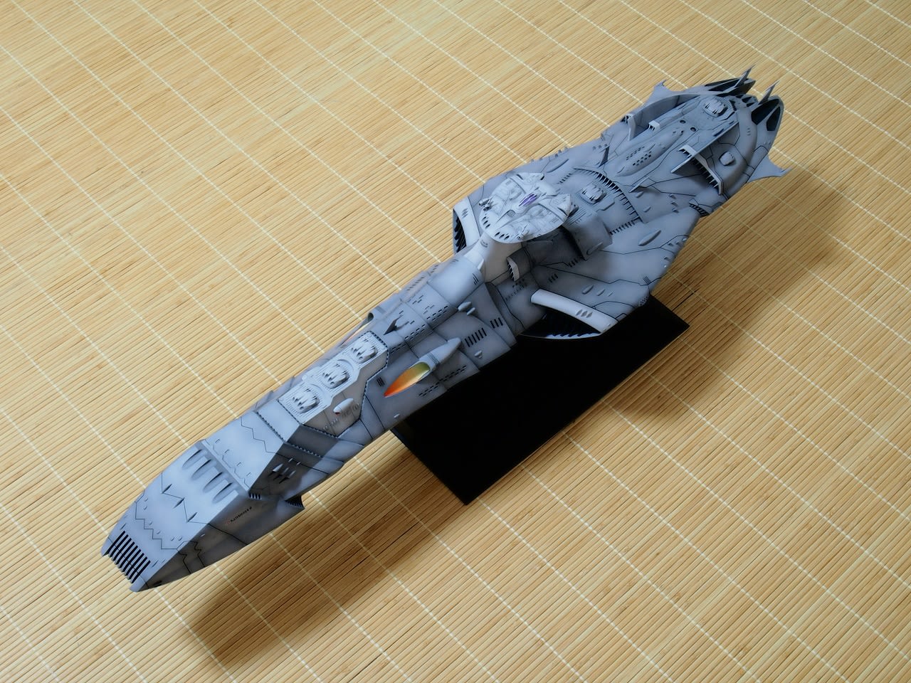 宇宙戦艦ヤマト 2199 1/1000 ゼルグート級一等航宙戦闘艦 ドメラーズⅢ