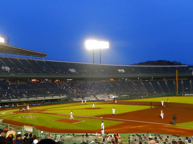 ホームランパーク花火ナイター ほっともっとフィールド神戸 風に乗れ Winddriven Current