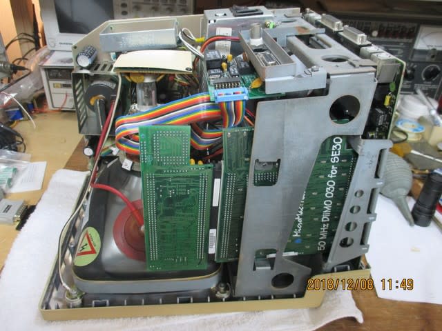 Macintosh SE/30 ２号機のチェックとSCSI HDD - あだちの再生工房 日記２