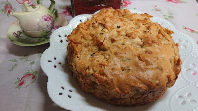 簡単りんごケーキ rose petal 簡単りんごケーキ rose petal