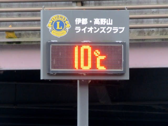 の 気温 高野山