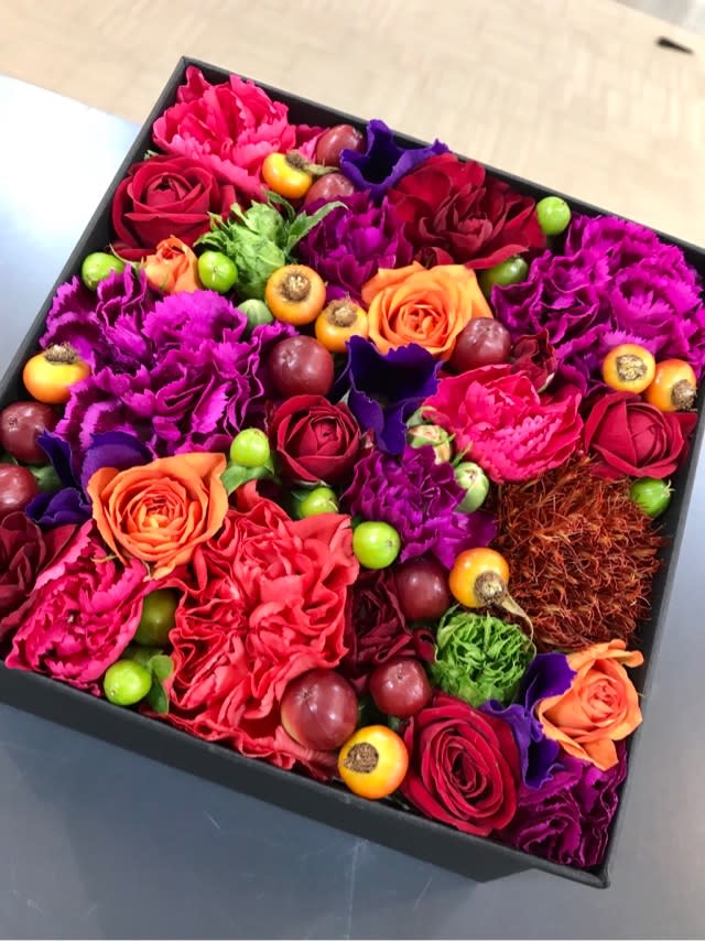 ボックスアレンジメントワークショップ By Nicolai Bergmann Flowers Designs ルクア フーちゃんの花日記