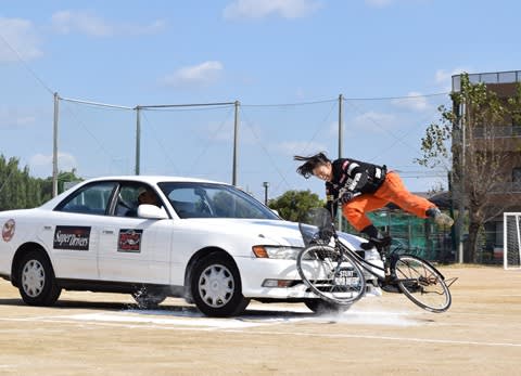 スケアード ストレート自転車交通安全教室を実施しました 撮れたて箕面ブログ