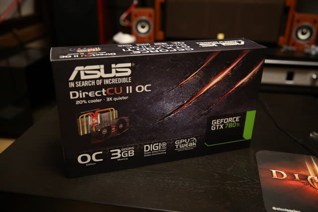 ASUS GeForce GTX 780 Ti Direct CU 2 - 車とパソコンと私