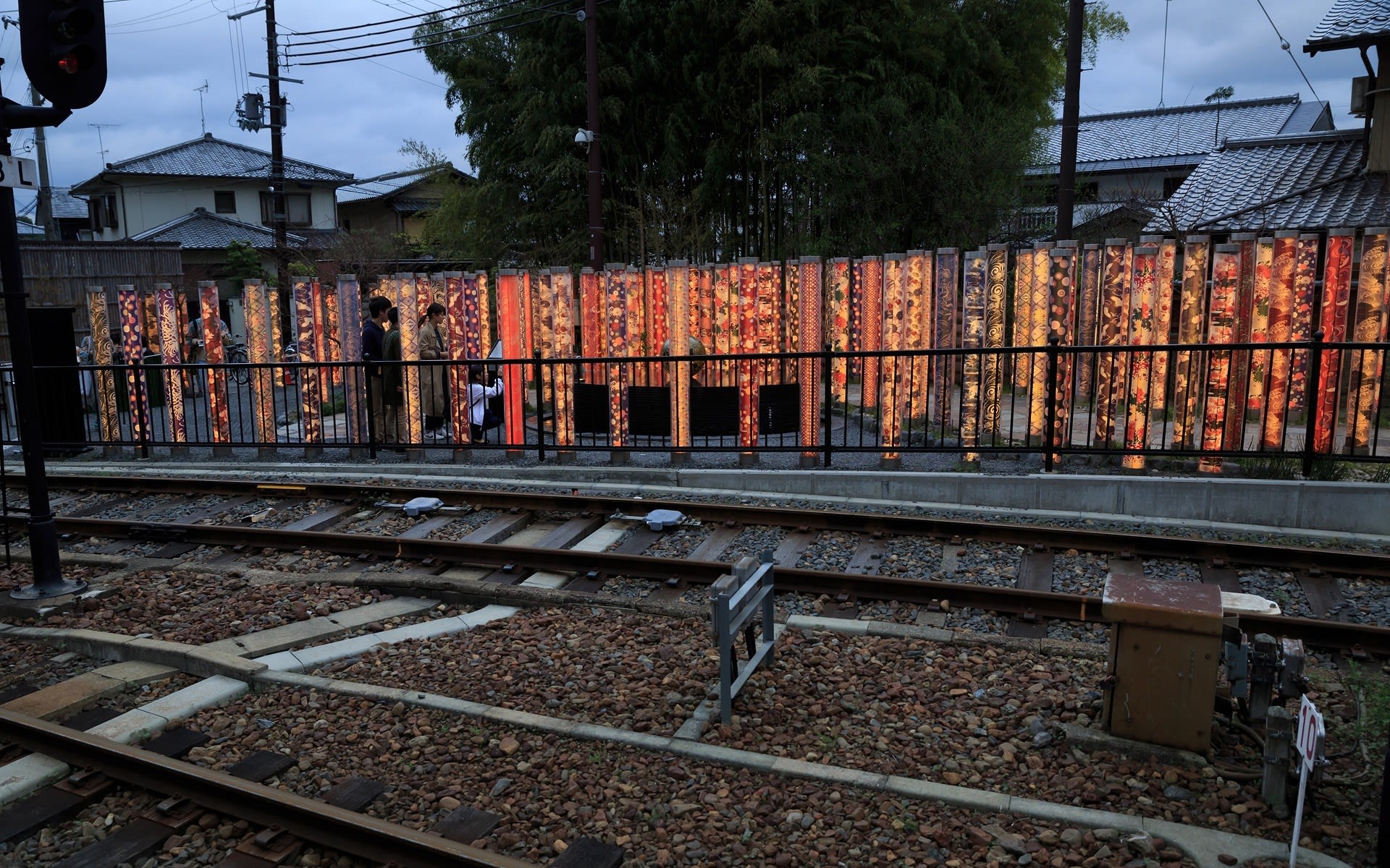 17年春の京都 嵐山駅の壁紙 計11枚 壁紙 日々駄文